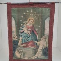 Arazzo da parete Madonna del Rosario di Pompei