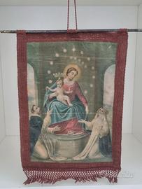 Arazzo da parete Madonna del Rosario di Pompei