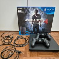 PS4 da 1 TB: con 2 DUALSHOCK, cavi e scatola