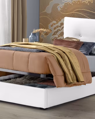 Letto singolo con materasso