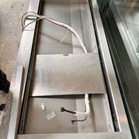 piastra calda da incasso e piastra con aria fredda