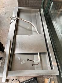 piastra calda da incasso e piastra con aria fredda