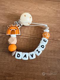 Catenella per bambini in silicone personalizzato