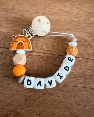 Catenella per bambini in silicone personalizzato