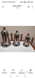 SET CAFFETTIERE VINTAGE PRANDELLI – NUOVE MAI USAT