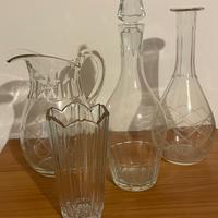 Bottiglie e vasi di vetro vintage