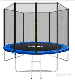 trampolino jumping