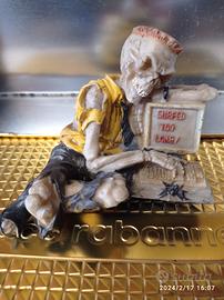 Scheletro statuetta plastica 