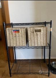 Scaffale sena cestini