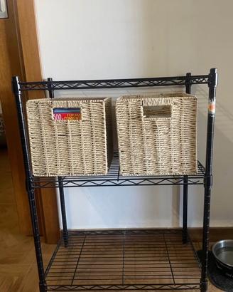 Scaffale sena cestini
