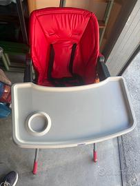 Seggiolone Chicco colore rosso