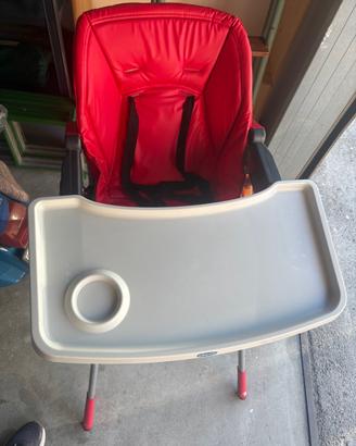Seggiolone Chicco colore rosso