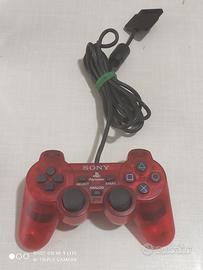 controller PS2 Crystal Red 