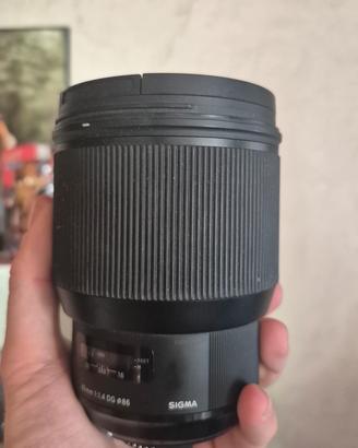 Sigma art 85mm 1.4 attacco nikon