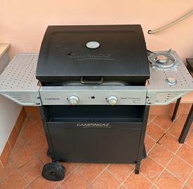 Barbeque a pietra lavica