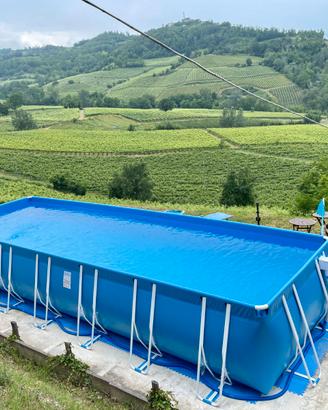 Piscina fuori terra ITALIKA® Soft PVC max qualità