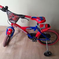 bici spiderman bimbo