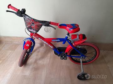 bici spiderman bimbo