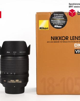 Nikon AF-S DX 18-105 F3.5-5.6 G ED VR (Nikon)