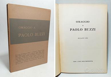 OMAGGIO A PAOLO BUZZI - 1958