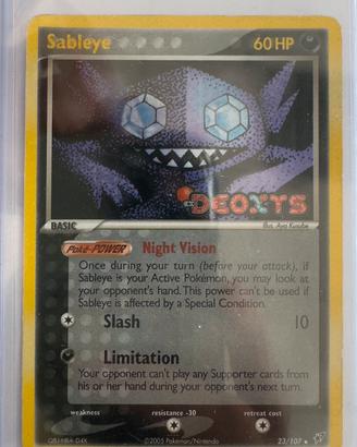 Sableye Reverse Holo 23/107 - EX Deoxys ENG