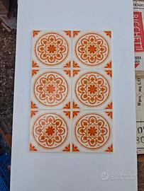 Stock Piastrelle Vintage 15x15 ARANCIO - Ricchetti