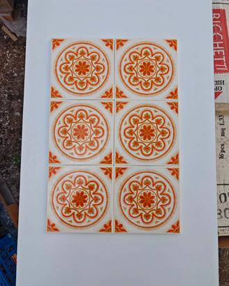 Stock Piastrelle Vintage 15x15 ARANCIO - Ricchetti