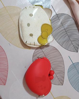 Pochette Sanrio di Hello Kitty e cuore rosso