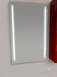 Specchio Bagno Koh-i-noor 70x90 h luci led lateral