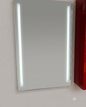 Specchio Bagno Koh-i-noor 70x90 h luci led lateral