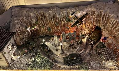 Diorama militare