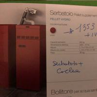 Serbatoio pellet supplementare con coclea