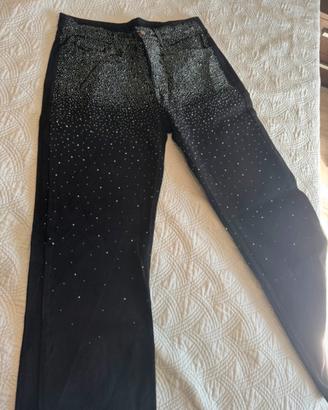 Jeans brillantinato unisex
