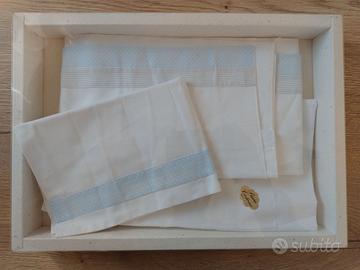 Set lenzuola neonato 100% cotone
