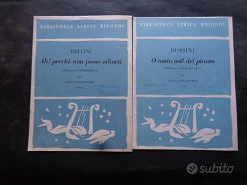 SPARTITO MUSICALE n. 4 pezzi assortiti[B7]