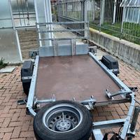 Carrello rimorchio porta tutto