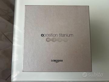 OROLOGIO LONGINES OPOSITION TITANIUM