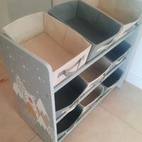 Scaffale porta giochi