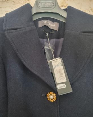 Cappotto tg.42 marca Camomilla colore BLU nuovo