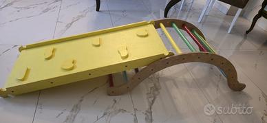 COSTWAY 4in1 Arrampicata per Bambini Montessoriano
