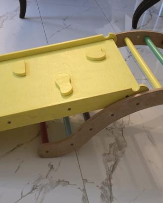 COSTWAY 4in1 Arrampicata per Bambini Montessoriano