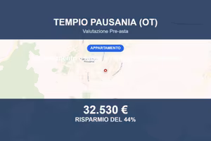 Immobile in asta di 62 m² a Tempio Pausania