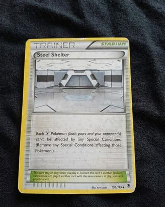 Carta Pokémon Steel Shelter 105/119