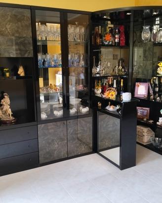 parete attrezzata  con angolo bar