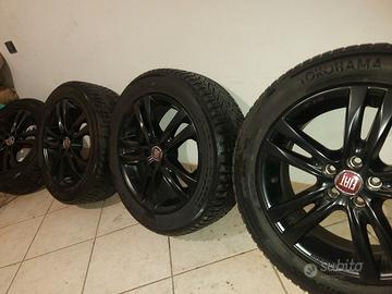 Ruote complete invernali  fiat tipo ,500x