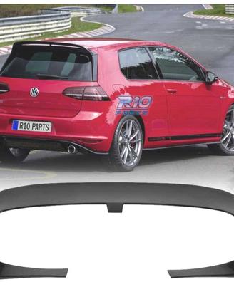 SPOILER ALETTONE VOLKSWAGEN VW GOLF 7 7.5 LOOK CLU