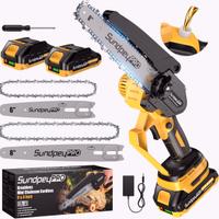 Mini Motosega a Batteria 8/6 Pollici, Brushless