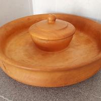 Ciotola porta frutta in legno