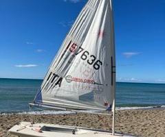 Laser (barca a vela) con armo  radial