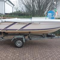 Barca Soverato-Shadow +Motore Honda+carrello+GPS